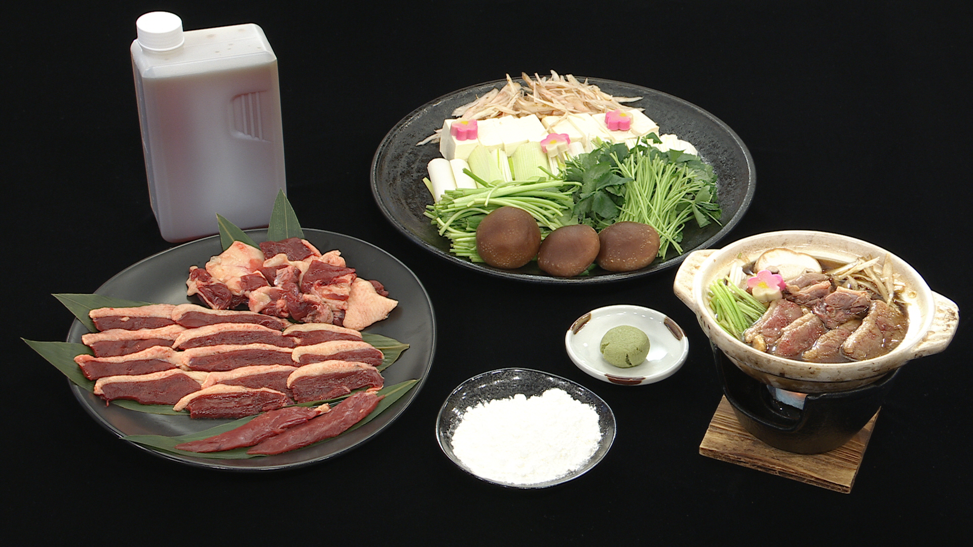 『 坂網鴨の治部煮鍋セット』